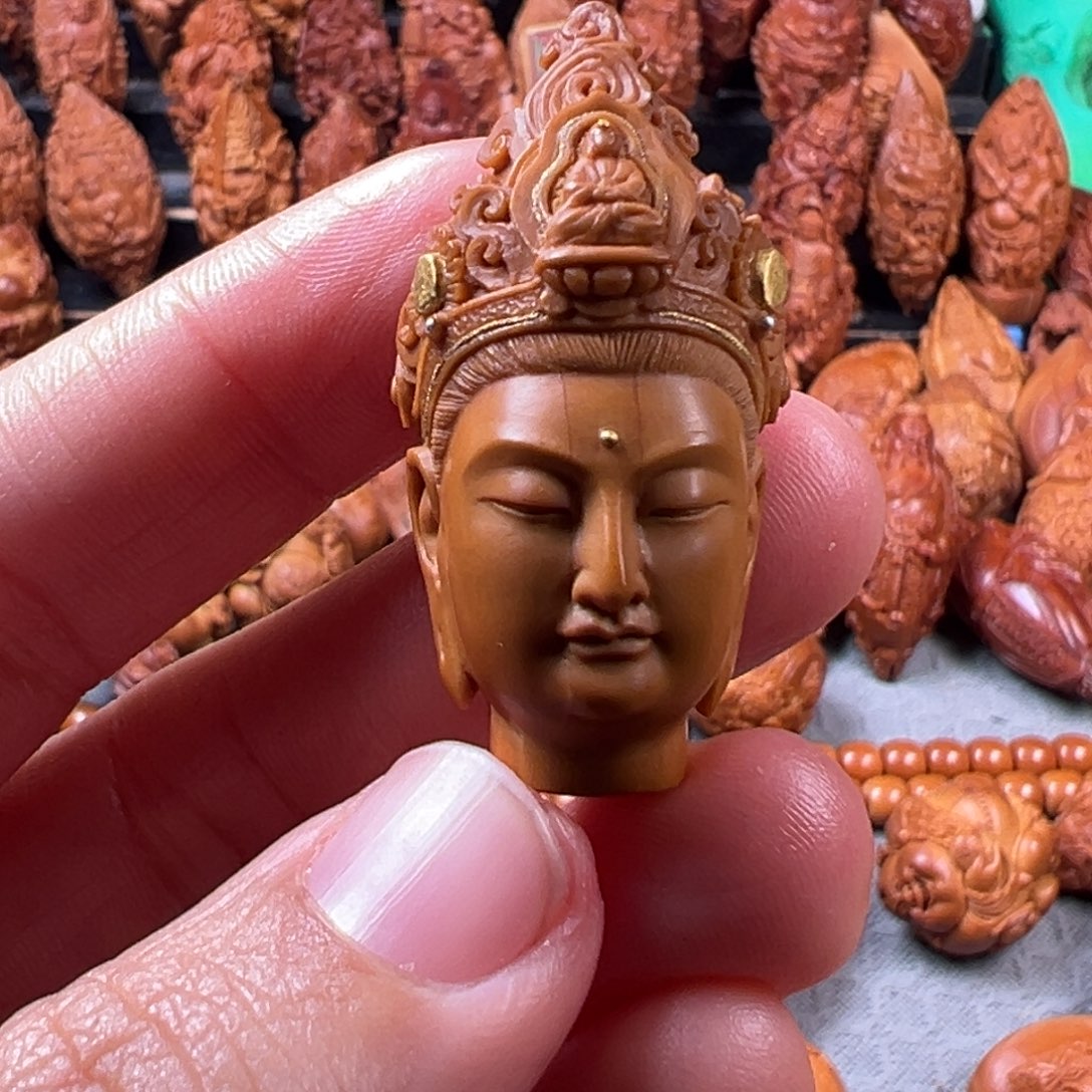 禅***味手串/手链橄榄核核雕