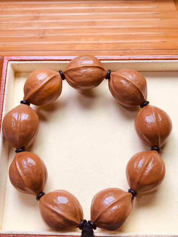 梅林铁核手串23×30