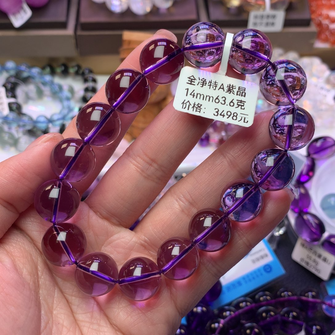 水晶手链未镶嵌v*手链