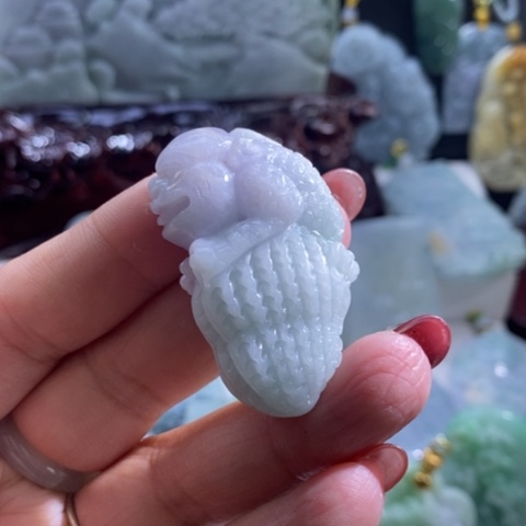 【闪购商品】颈饰未镶嵌翡翠花生