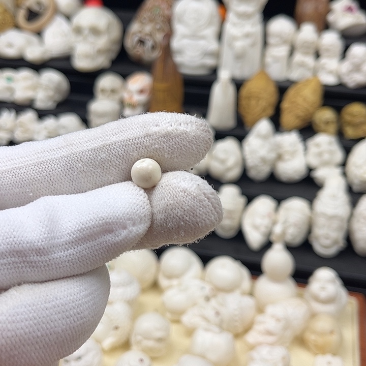 空***空鹿骨手串/手链圆珠8颗