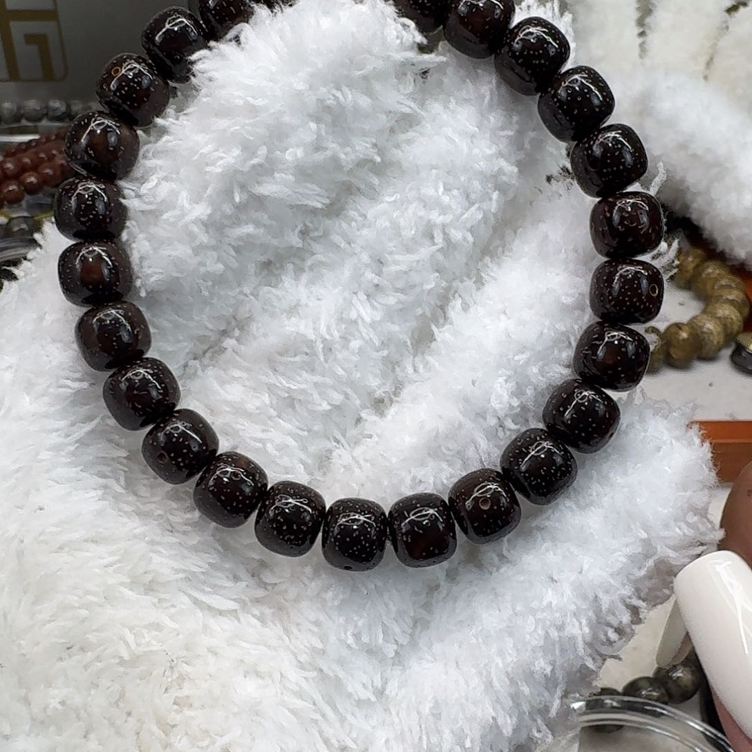 星月菩提手串19傲世黑筋遇华星月菩提98桶单圈