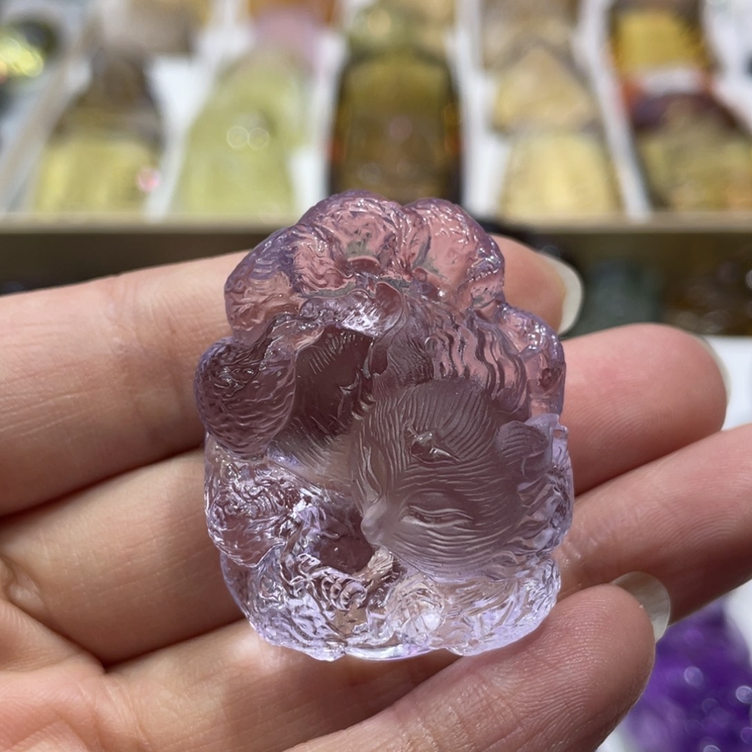 水晶颈饰未镶嵌谁****吃定制