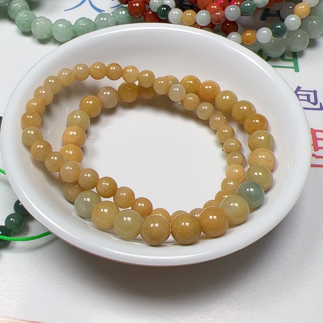 【闪购商品】翡翠手链未镶嵌快**根卡5++，7+