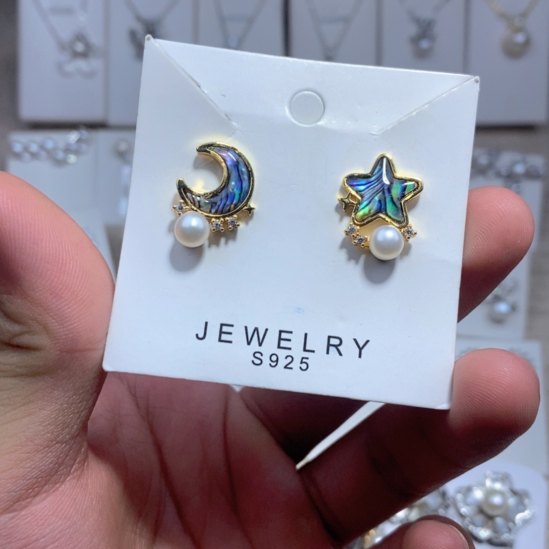 未镶嵌耳饰淡水珍珠