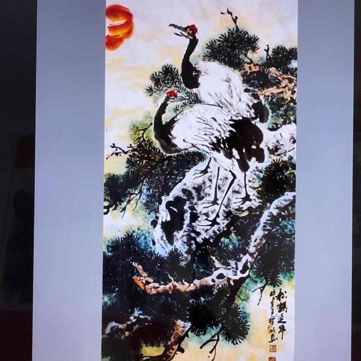 国画张圣敏先生纯手绘作品
