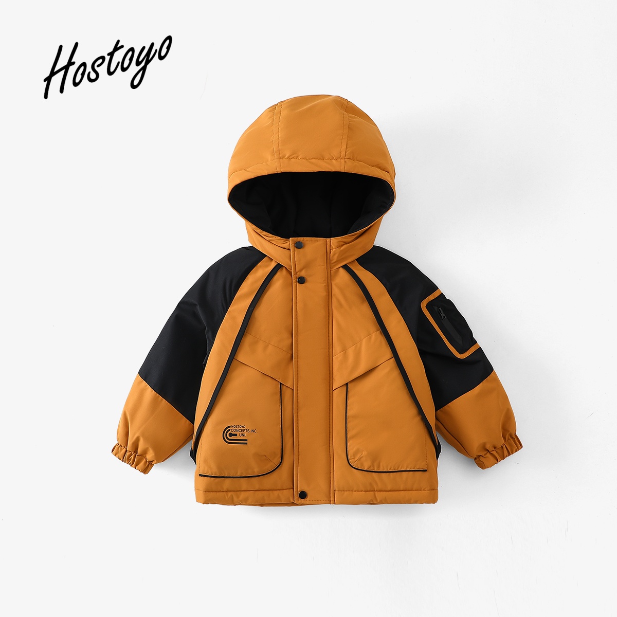 皇室童缘外套户外防水夹棉冲锋衣儿童秋冬款加棉加厚17440101001