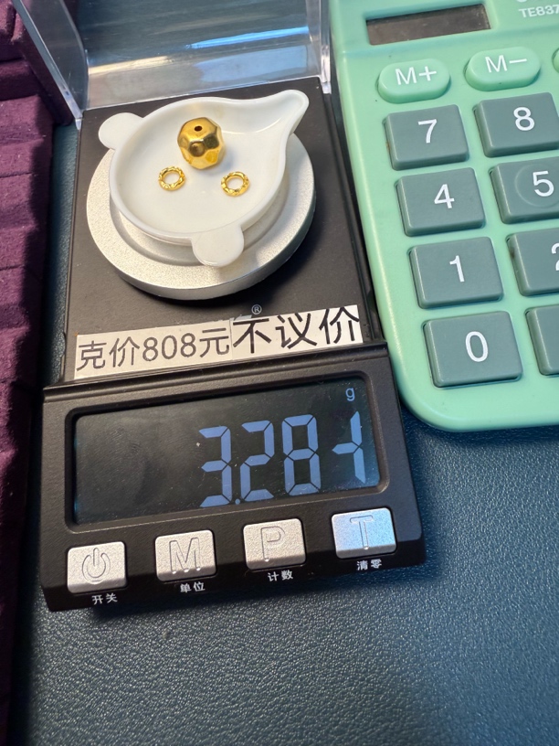 足金999无相珠卡十无相卡环卡六秀