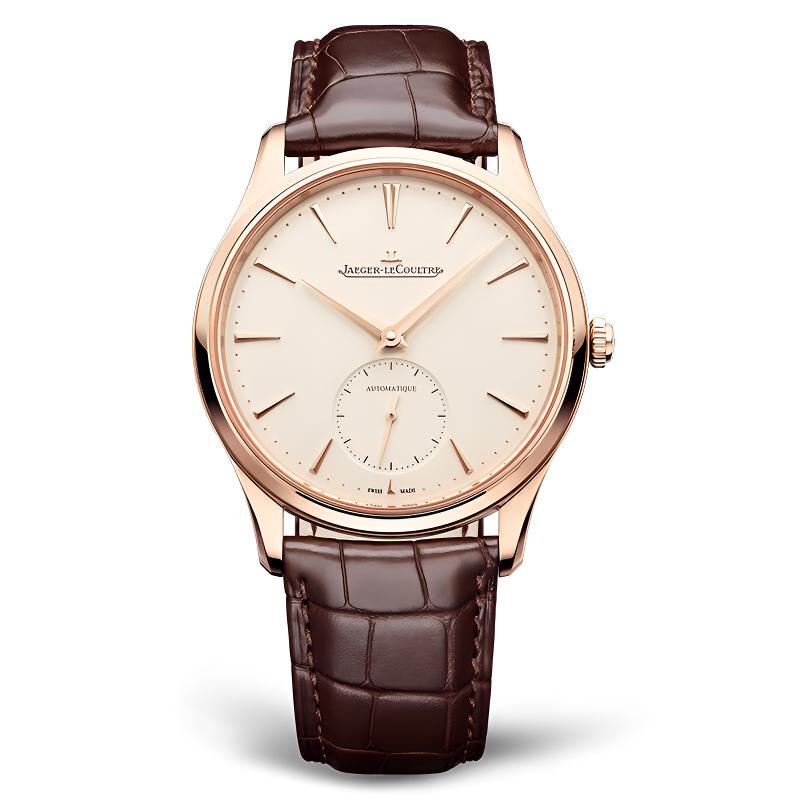 99新 Jaeger-LeCoultre/积家 大师Q1212510/39mm玫瑰金小秒针男表