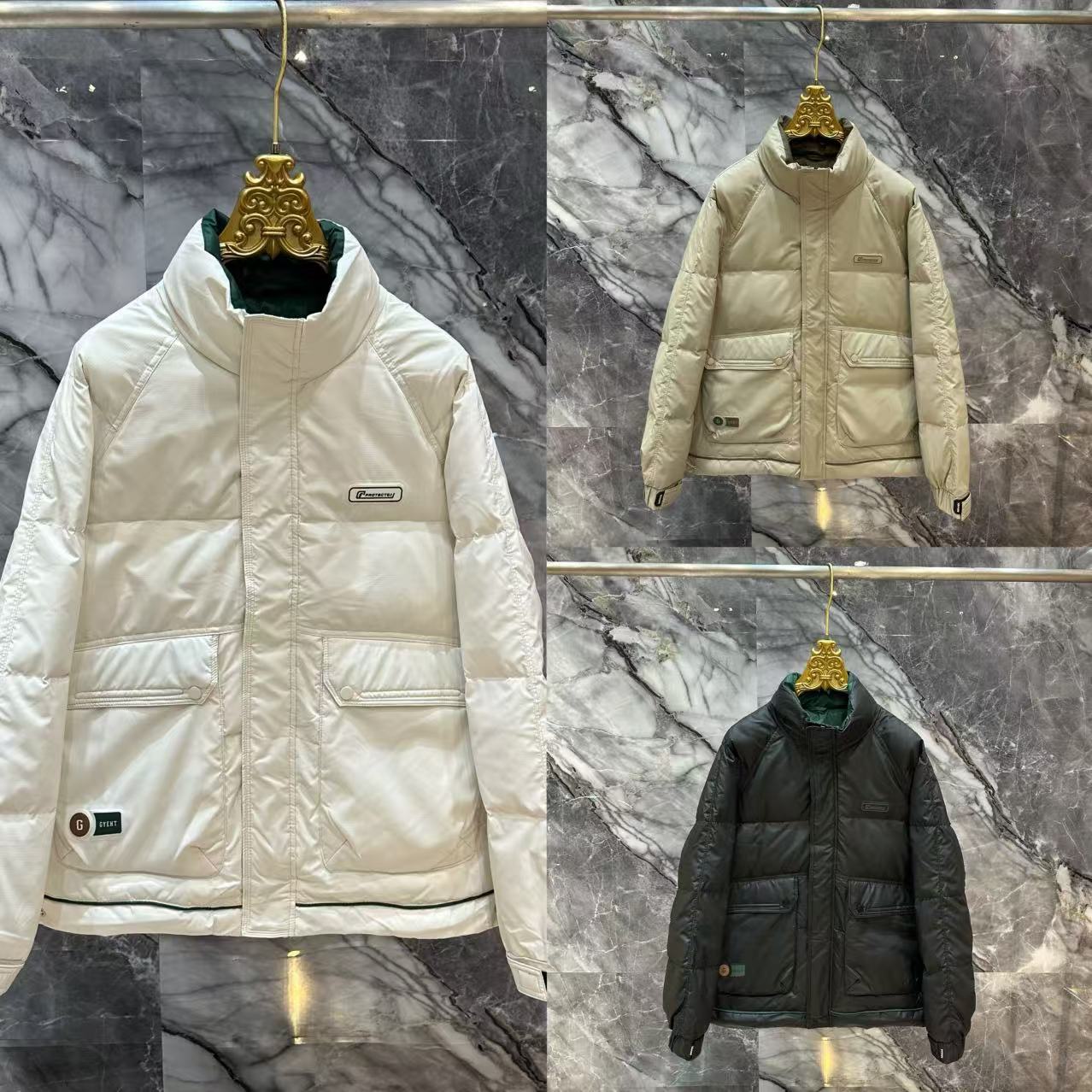 【F】冬季新款时尚加厚保暖防寒服外套99950【无水洗唛】