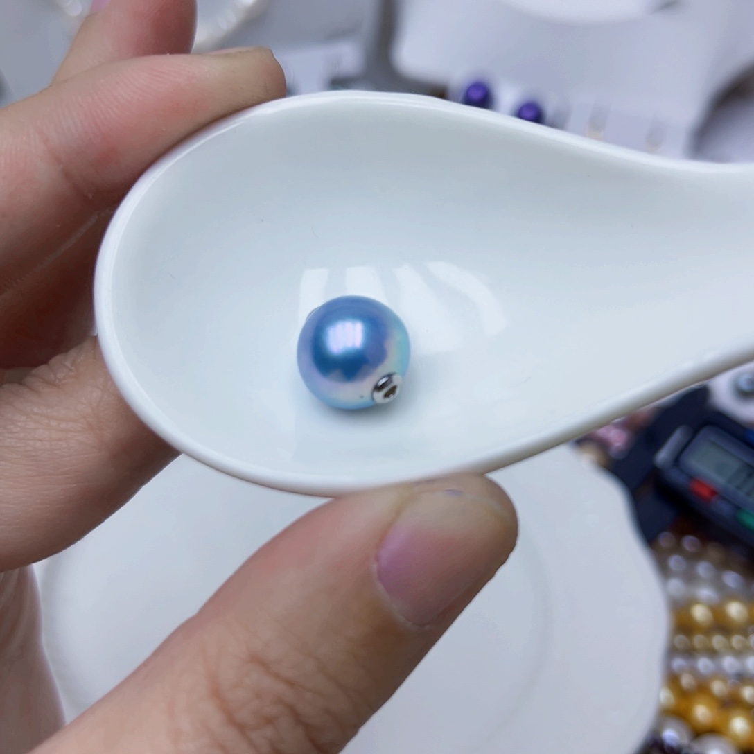 淡水珍珠颈饰银S925镶嵌