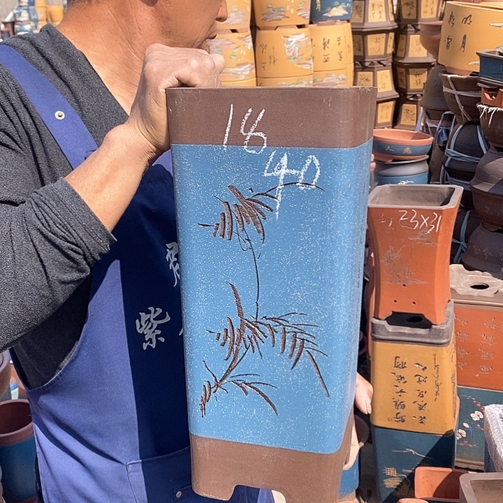 紫砂花盆紫砂花盆