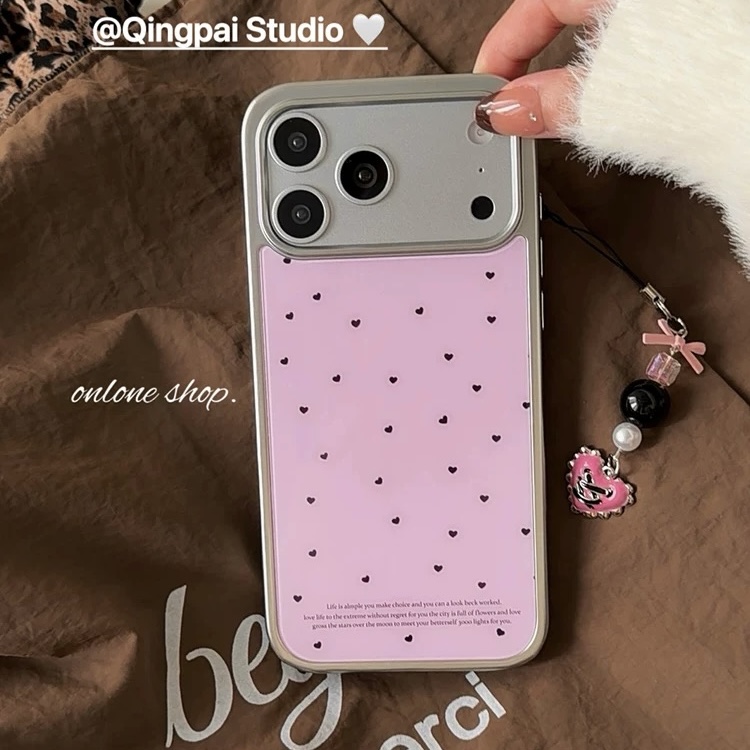 高级感粉色星星适用苹果17promax手机壳iphone16防摔15小众14女13