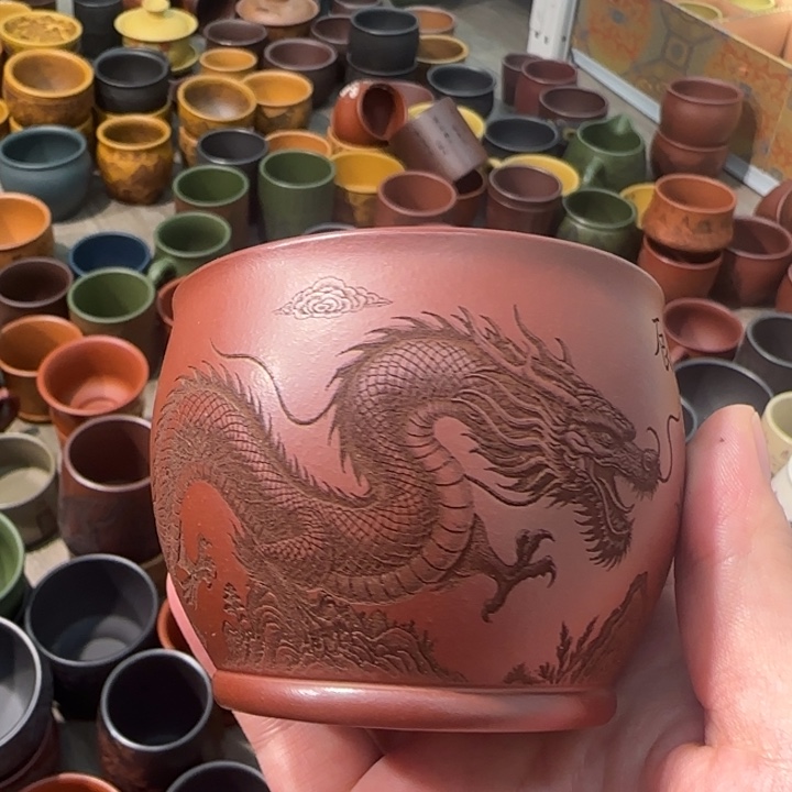 茶杯紫砂全手工紫砂