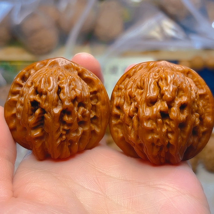 文玩核桃吊坠四座楼42