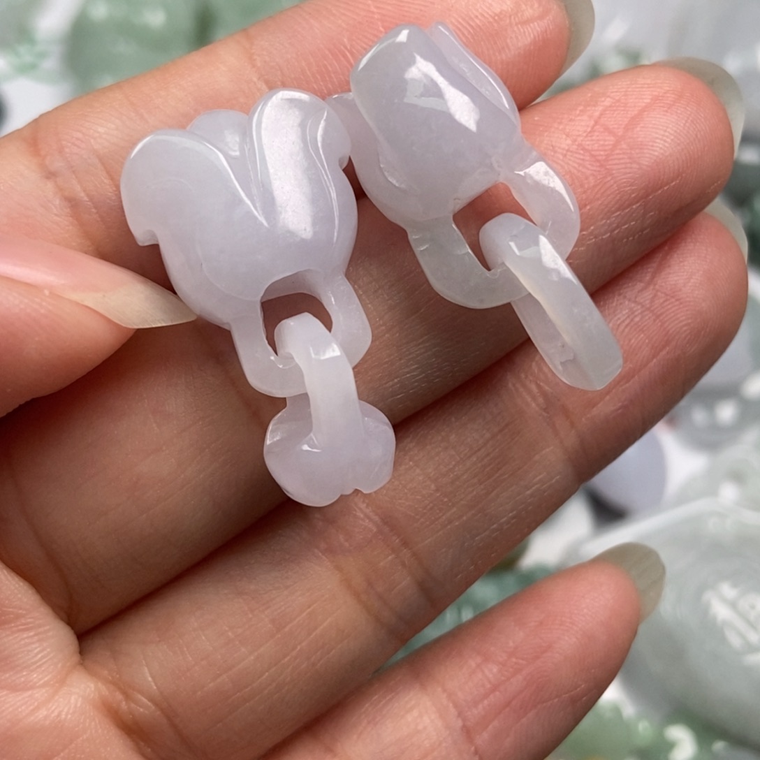 彬***程翡翠未镶嵌颈饰翡翠