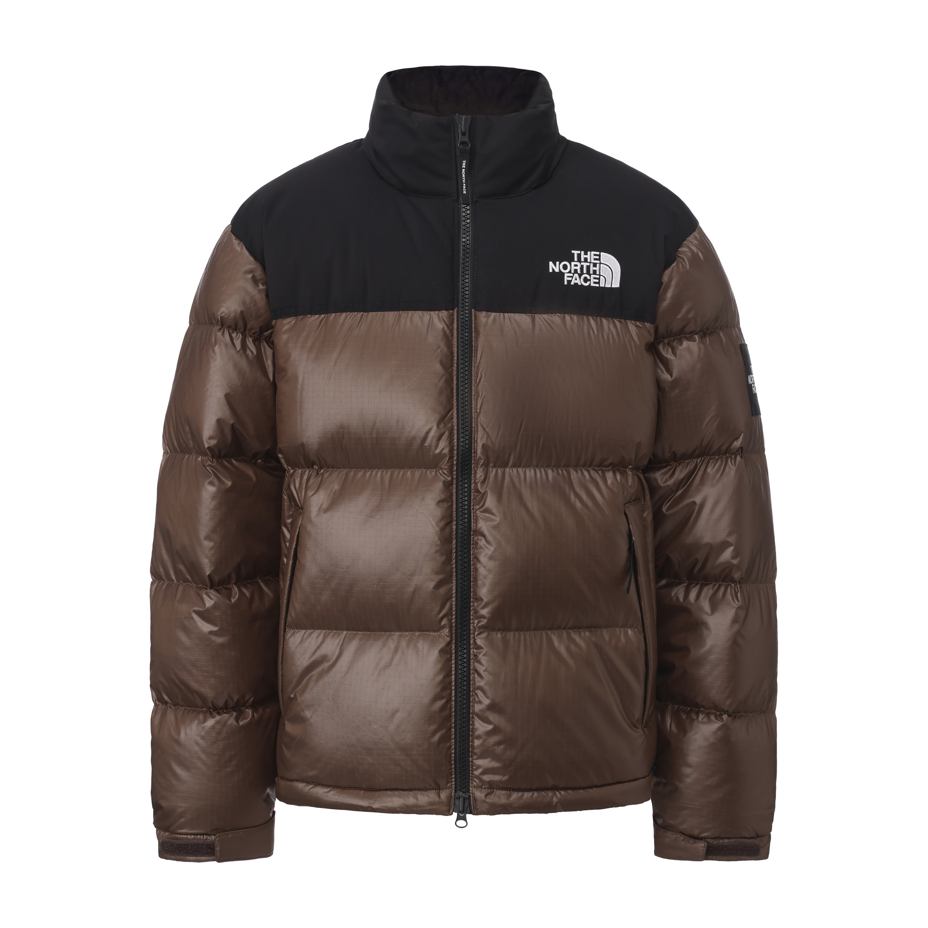 THE NORTH FACE北面立领肩章款羽绒服男女防寒保暖外套NJ1DR63P