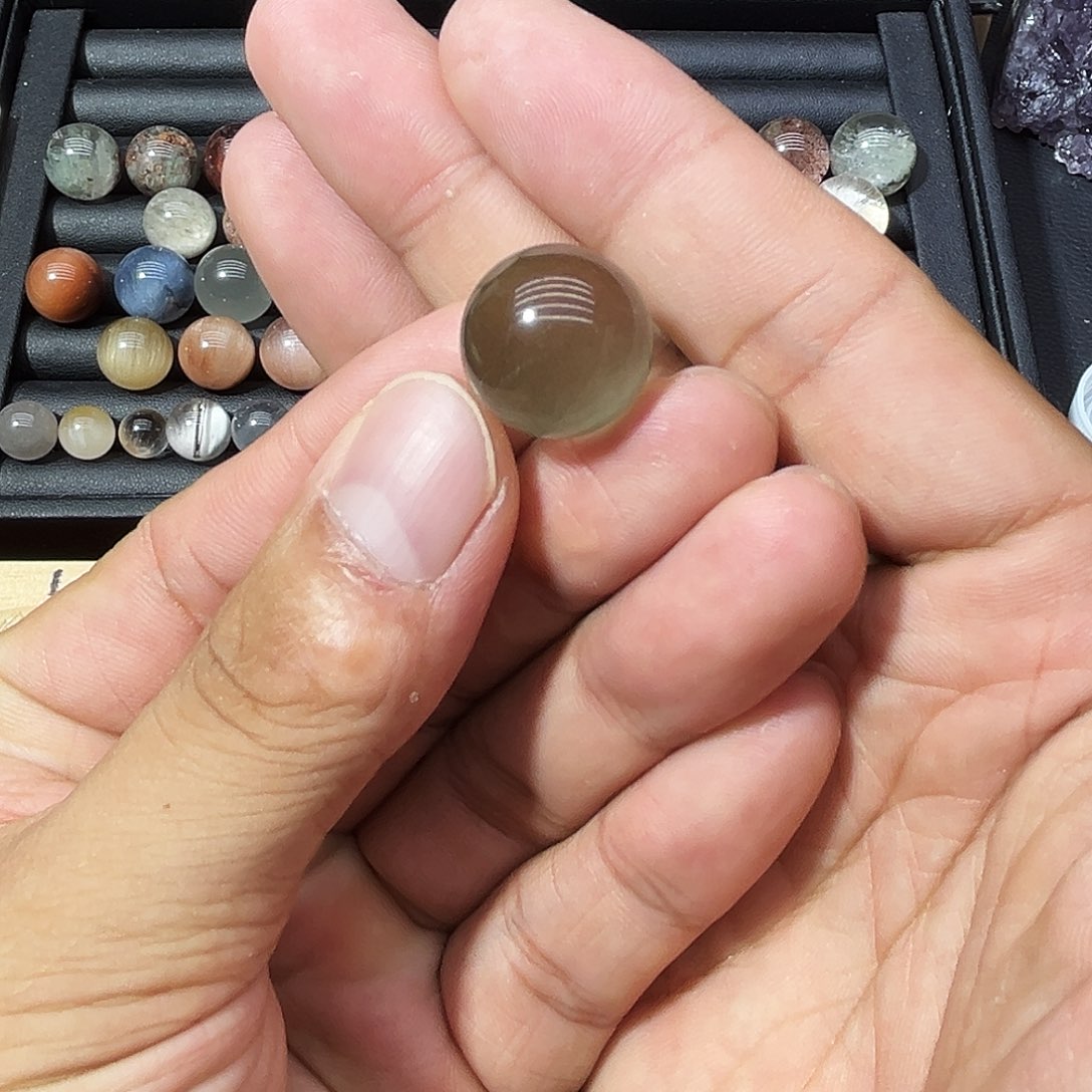 未镶嵌颈饰水晶17.7mm绿发