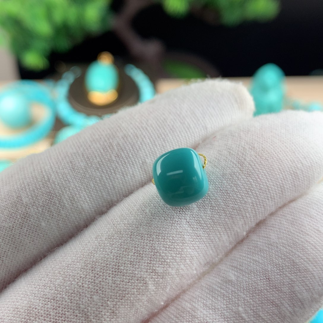 绿松石配珠卡9+未镶嵌