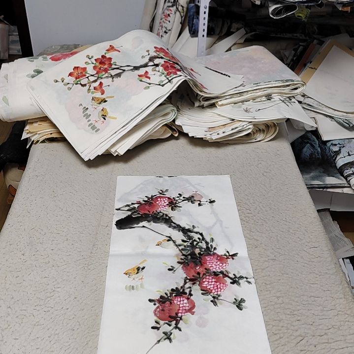 咖***豆国画落款卡章后台备注