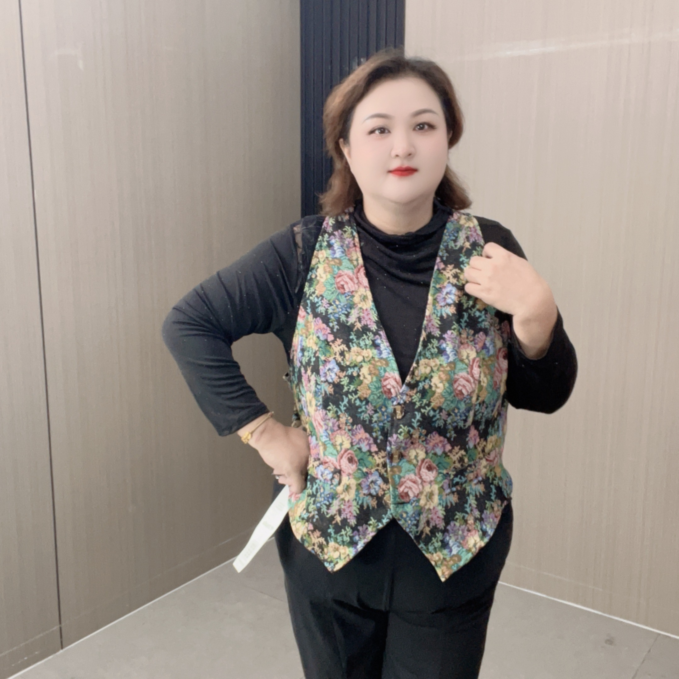 【海燕严选0069】法式韩式V领常规款女文艺风马夹网红短款马甲国风