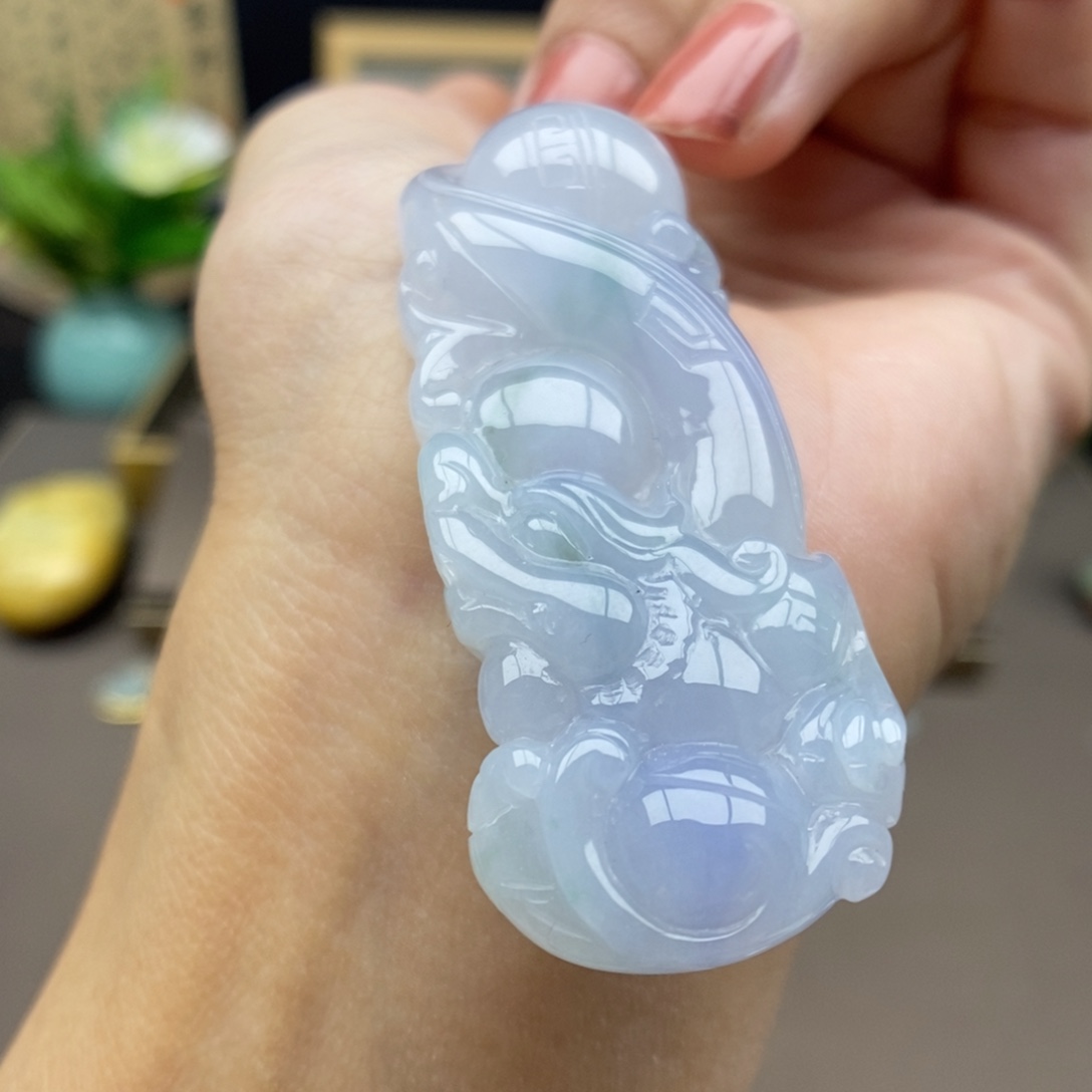 翡翠未镶嵌颈饰吊坠44
