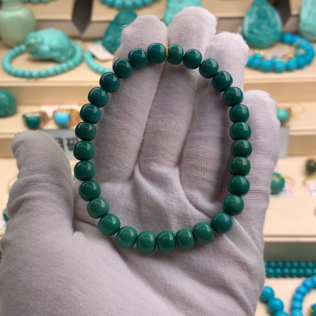 绿松石珠宝奇石未镶嵌芋****儿