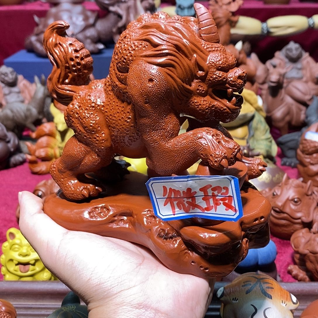 紫砂茶宠宜兴紫砂貔貅