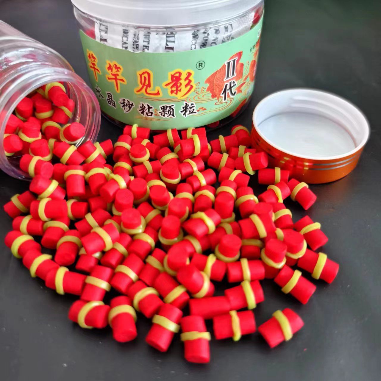 【诱鱼高效】鲤鱼颗粒秒粘豆秒粘颗粒竿竿见影2代秒粘颗粒黑坑鲤