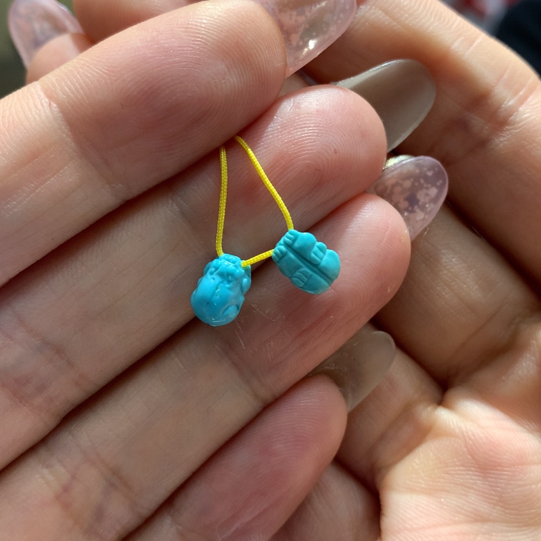 绿松石未镶嵌配饰