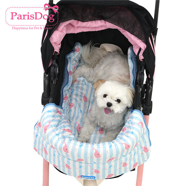 韩国【parisdog】韩国品牌狗宠物海洋世界凉感防滑狗窝