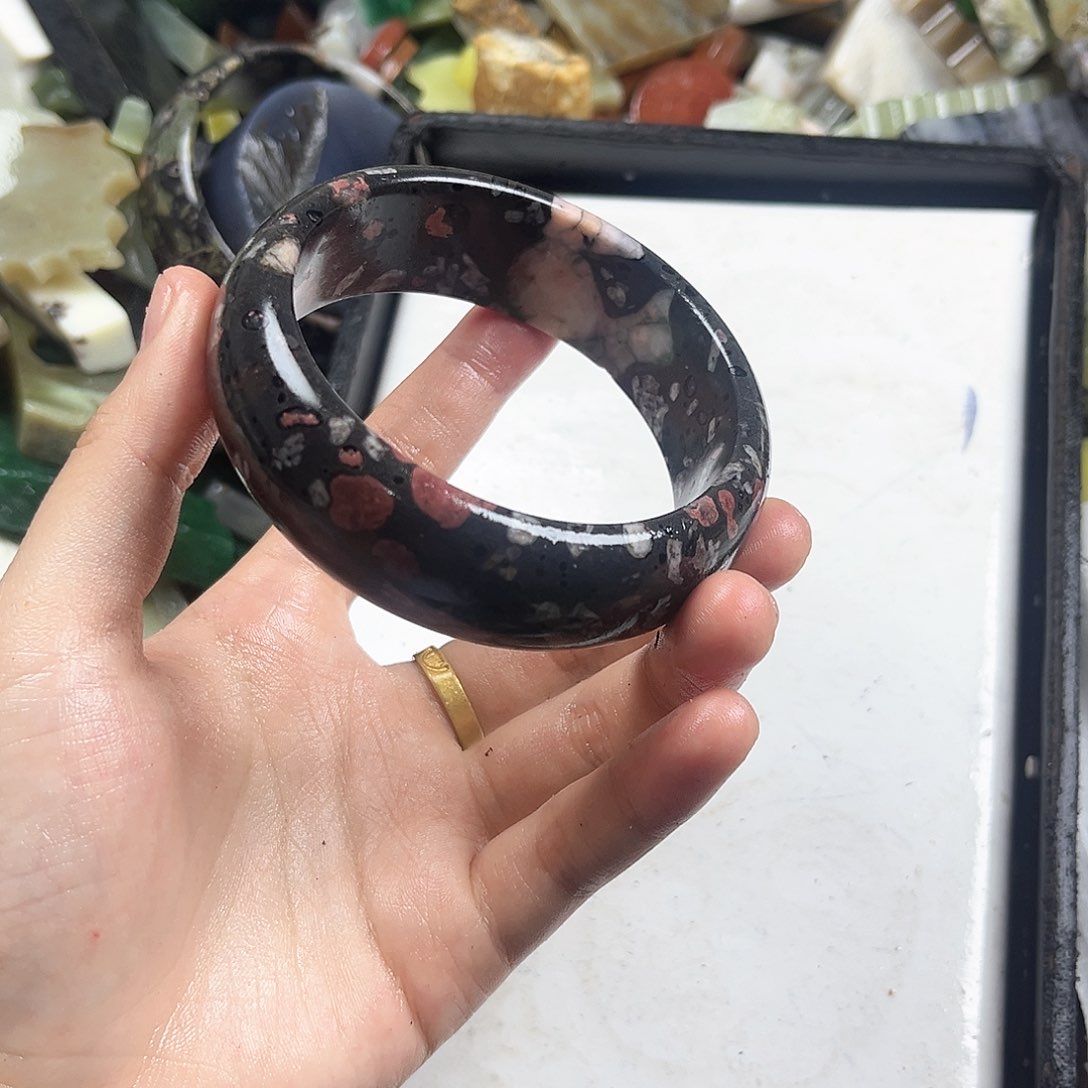 手链未镶嵌和田玉（糖玉）