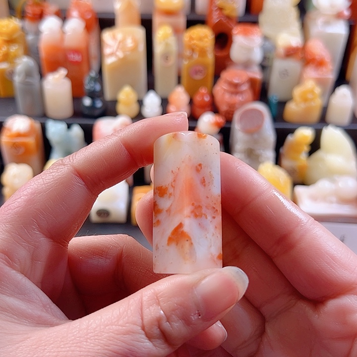 老挝石印石1.5厘米，包刻