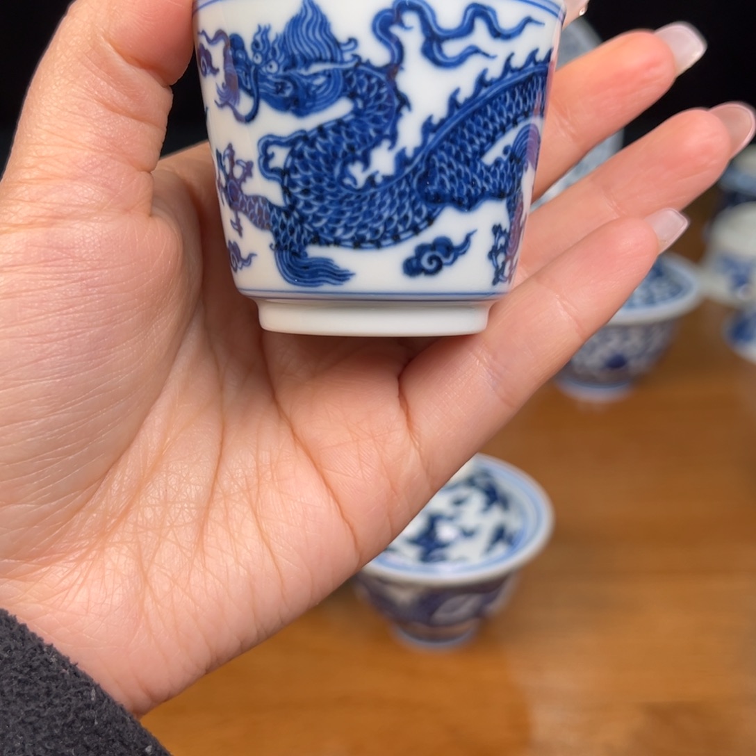 杯子景德镇陶瓷刘建锋窑现场