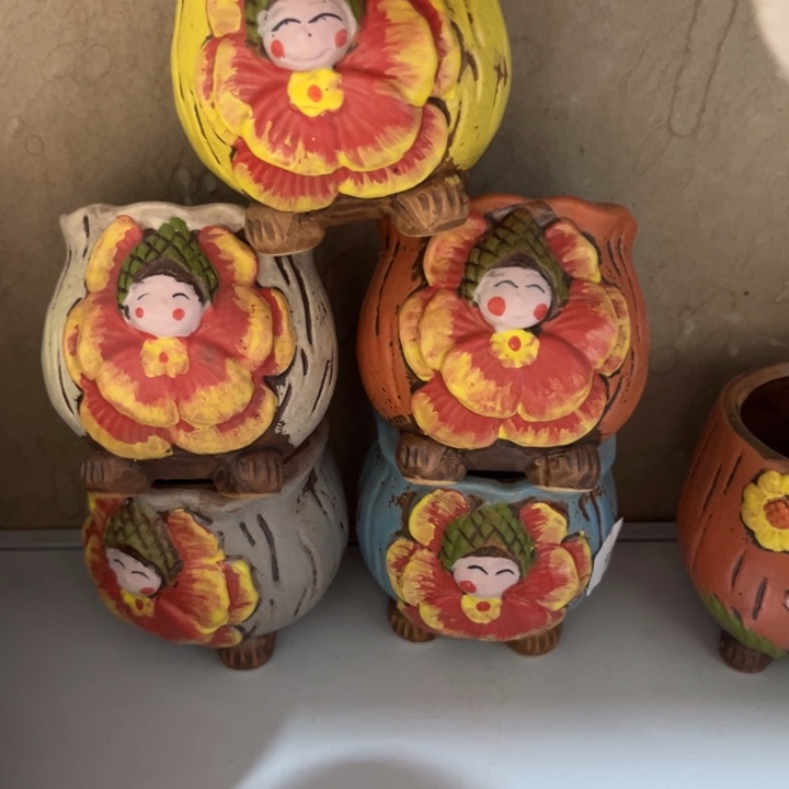 紫砂花盆粗陶材质多肉花盆