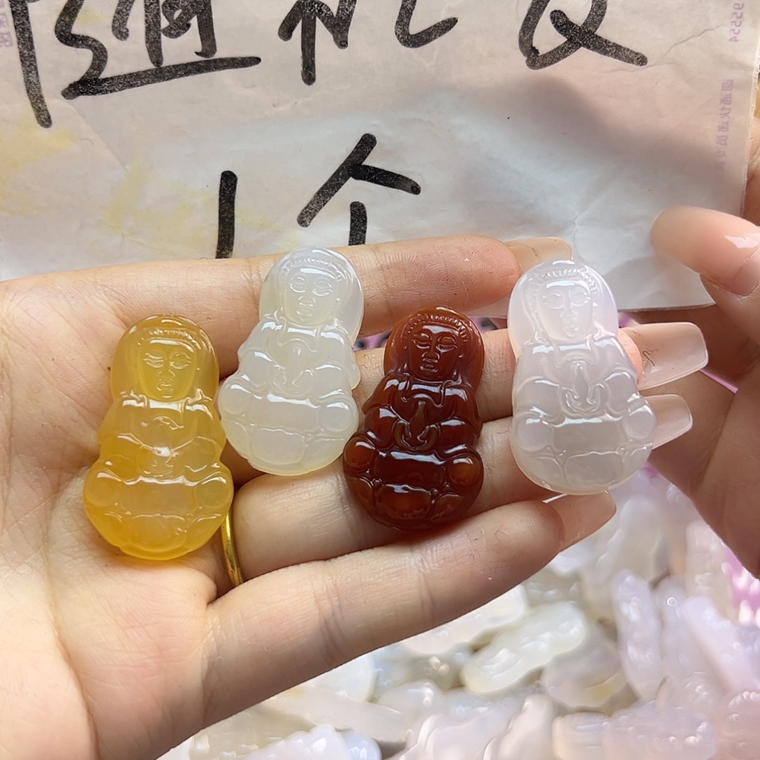 玛瑙/玉髓合金颈饰