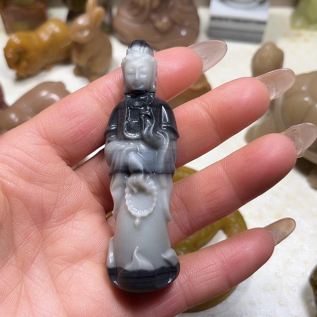 白玉菩提吊坠天****梦白玉菩提吊坠