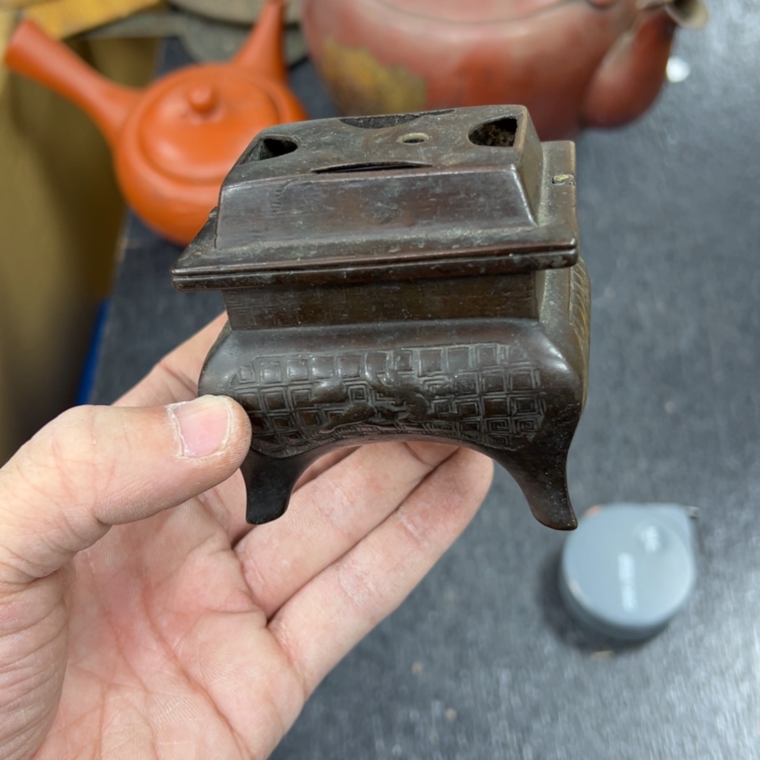 铜日本中古工艺品摆件