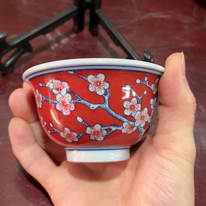 瓷片景德镇陶瓷杯子。
