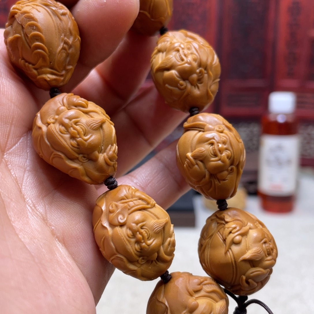 橄榄核吊坠橄榄核雕