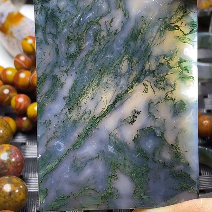 玛瑙/玉髓颈饰未镶嵌史****2