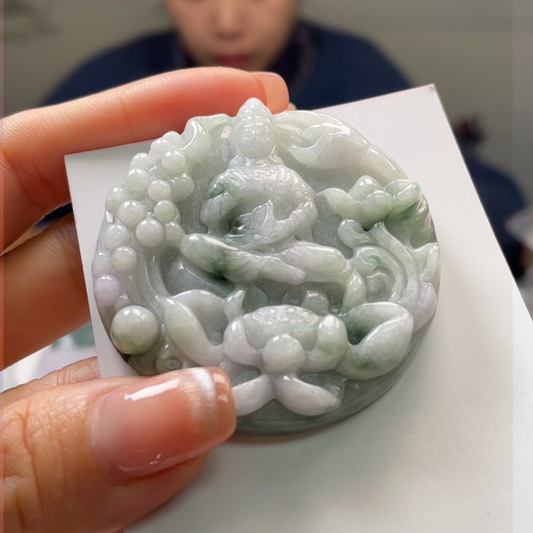 翡翠吊坠(不含链)未镶嵌