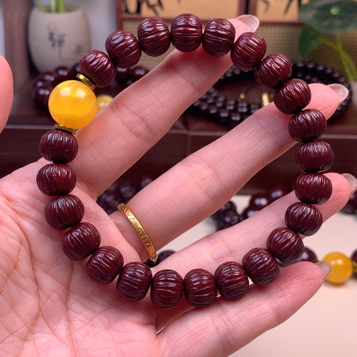 M***.猴头核桃手串猴头手串