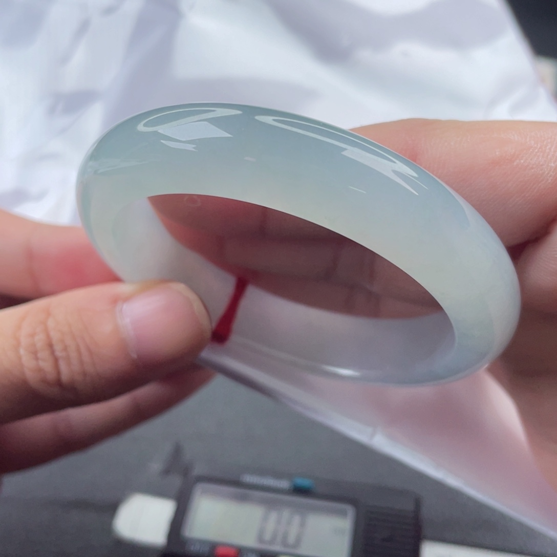 翡翠手镯未镶嵌正圈55