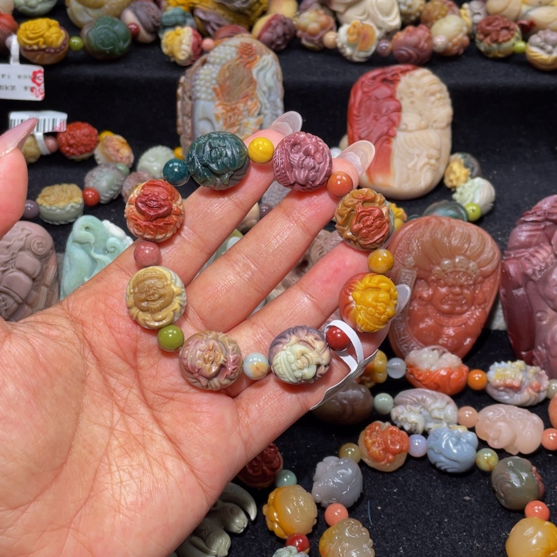 石英质玉手链未镶嵌