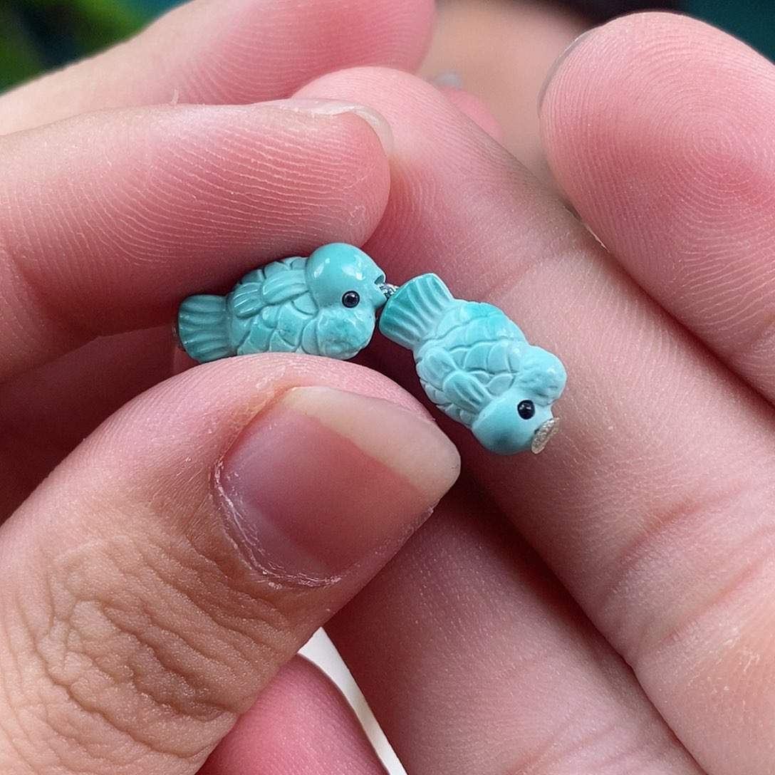 绿松石珠宝奇石未镶嵌