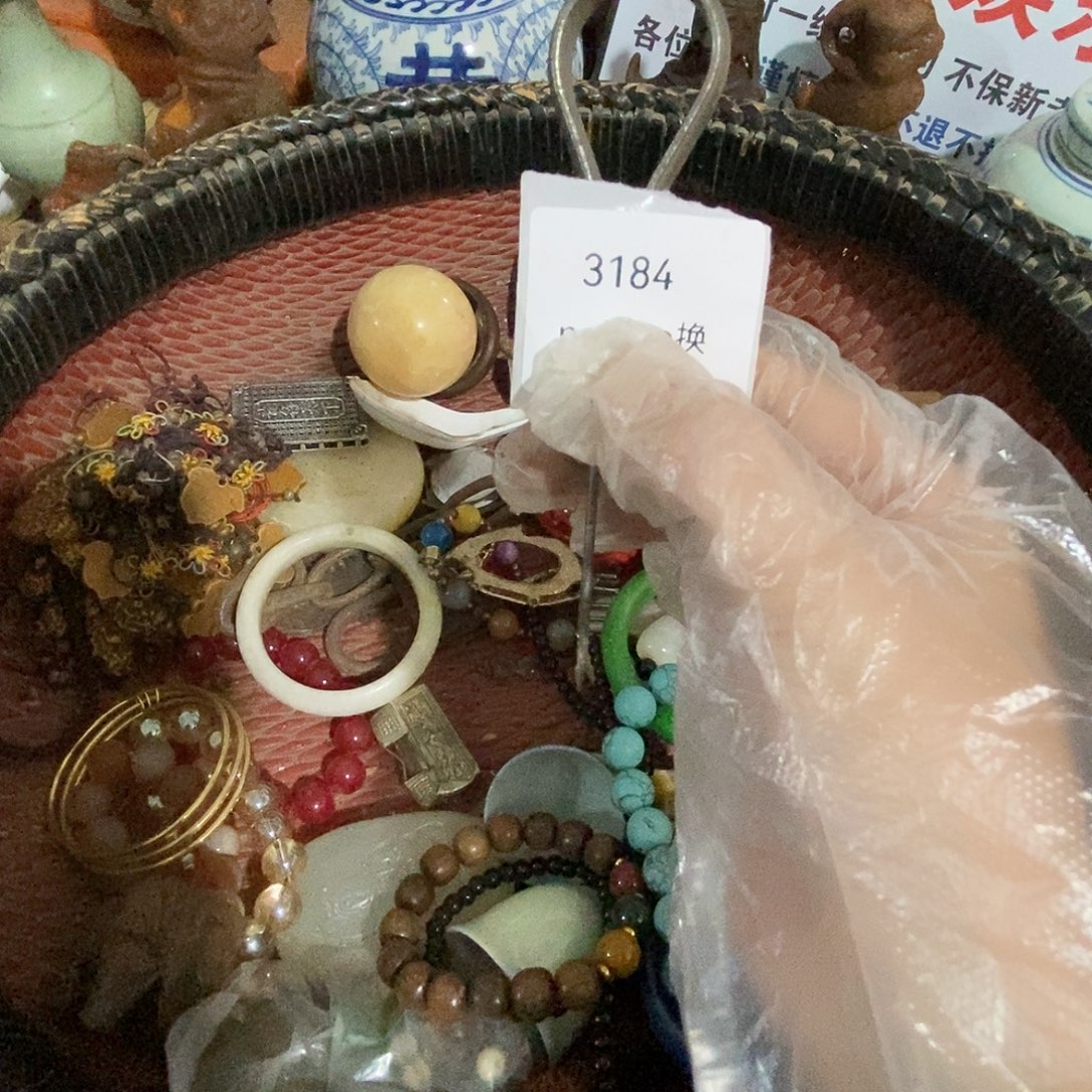 @***头瓷片3184号工艺品