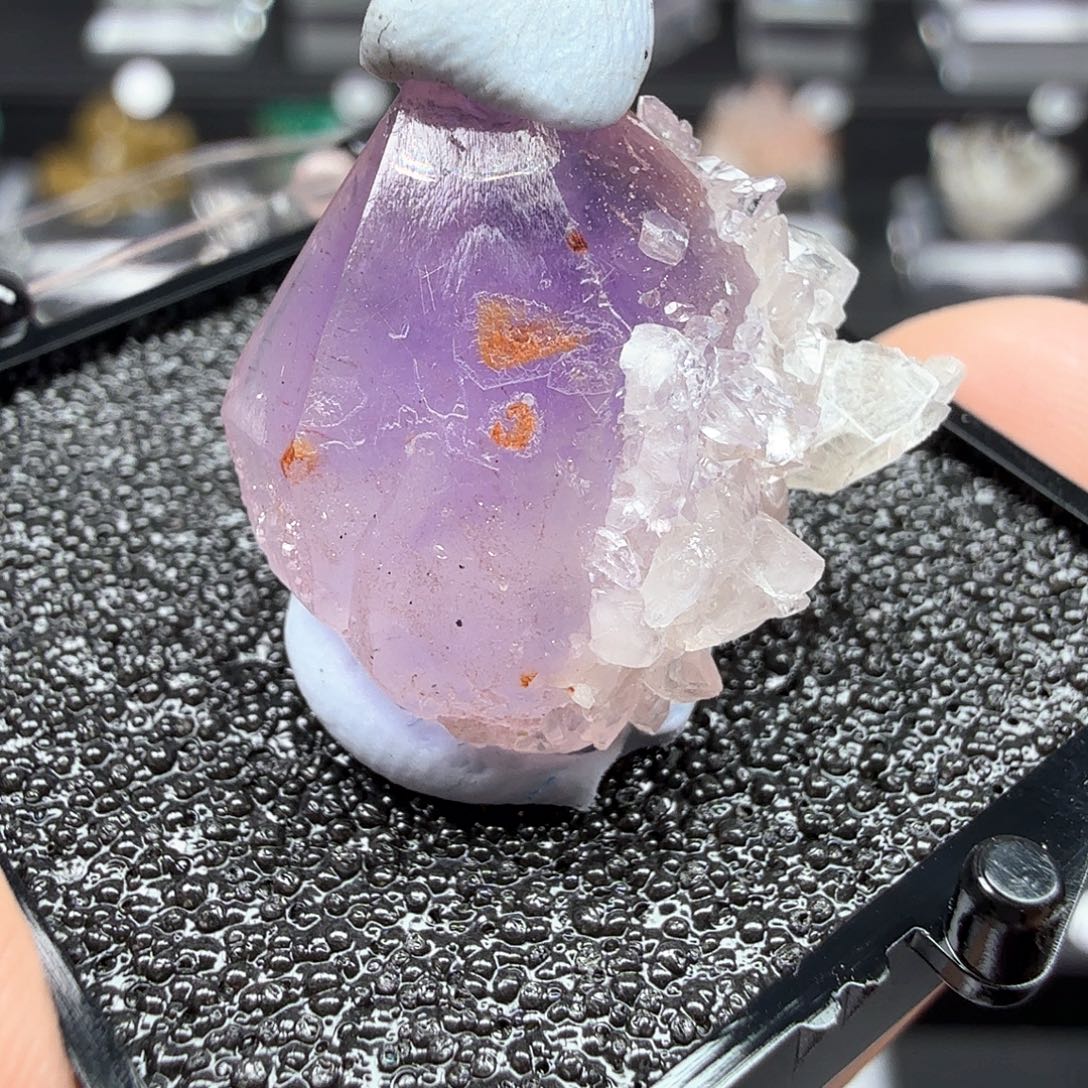 石材水晶方解石盒子矿收藏