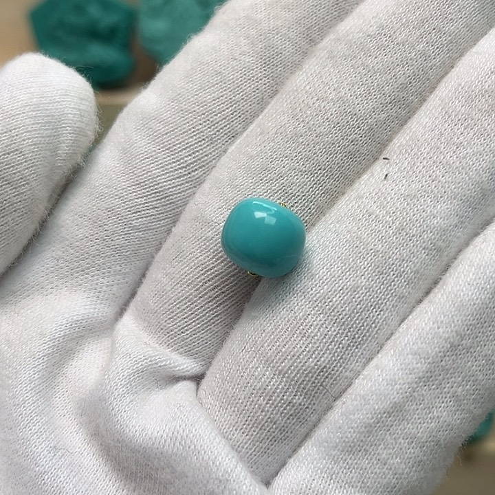 绿松石珠宝未镶嵌7*