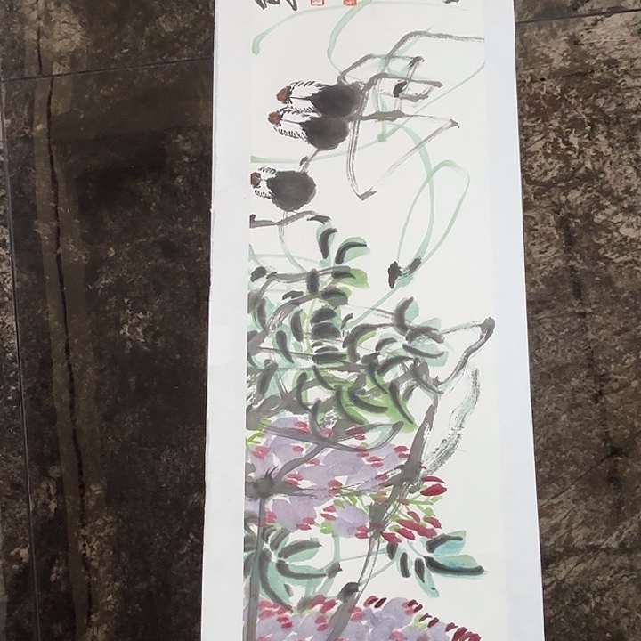 見***窑国画崔春刚国画100/25